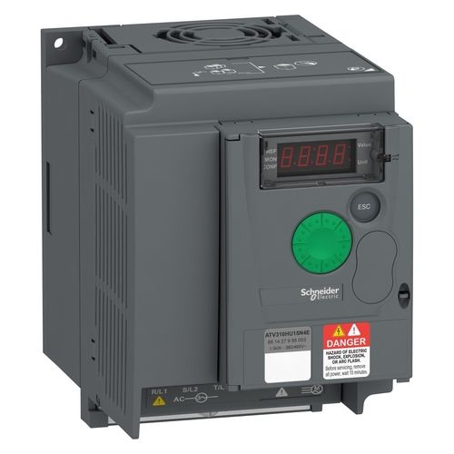 Schneider Electric ATV310HU15N4E Easy Altivar 310 Variable Speed Drive – 1.5kW, 2HP, 380–460V 3-Phase