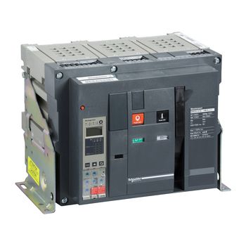 Schneider Electric MasterPact NW16H1 1600A 3-Pole Drawout ACB – 65kA, Without Trip Unit
