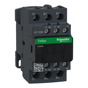Schneider Electric LC1D32M7 TeSys D Contactor – 32A, 440V, 220V AC Coil
